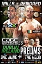Watch Cage Warriors 55 Facebook Prelims Movie4k